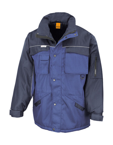 Result Heavy Duty Combo Jacket, Royal/Navy, S bedrucken, Art.-Nr. 472333663