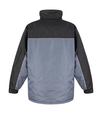 Result Heavy Duty Combo Jacket, Grey/Black, S bedrucken, Art.-Nr. 472331483
