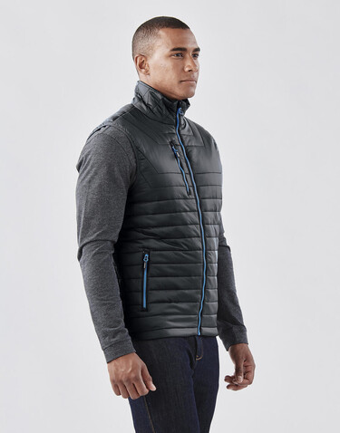 StormTech Gravity Thermal Bodywarmer, Navy/Charcoal, M bedrucken, Art.-Nr. 473182644
