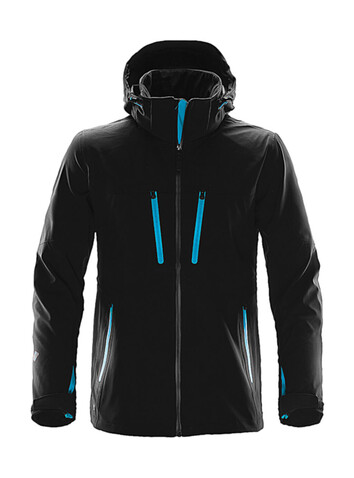 StormTech Patrol Softshell Jacket, Black/Electric, S bedrucken, Art.-Nr. 477181603 StormTech Patrol Softshell Jacket, Black/Electric, S bedrucken, Art.-Nr. 477181603