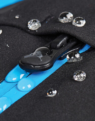 StormTech Patrol Softshell Jacket, Black/Electric, XL bedrucken, Art.-Nr. 477181606