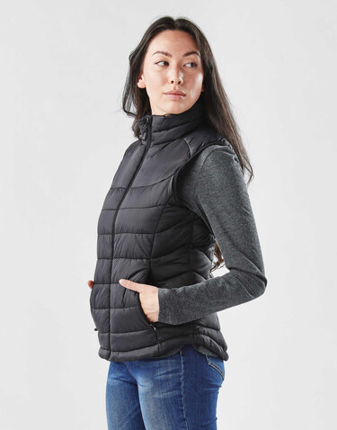 StormTech Women`s Stavanger Thermal Vest, Black, S bedrucken, Art.-Nr. 485181013