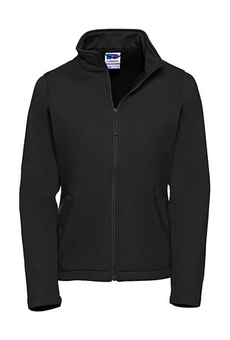 Russell Europe Ladies` Smart Softshell Jacket, Black, M (38) bedrucken, Art.-Nr. 486001014