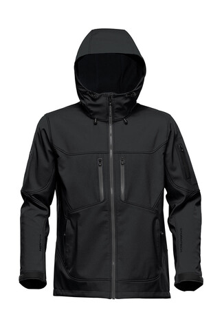 StormTech Men`s Epsilon 2 Softshell, Black, 2XL bedrucken, Art.-Nr. 486181017