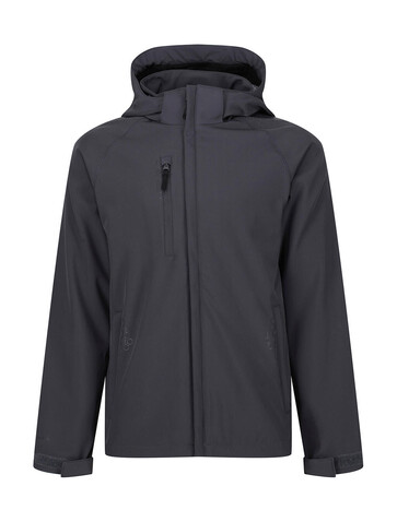 Regatta Repeller Lined Hooded Softshell, Seal Grey, 3XL bedrucken, Art.-Nr. 490171298