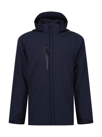 Regatta Repeller Lined Hooded Softshell, Navy, M bedrucken, Art.-Nr. 490172004