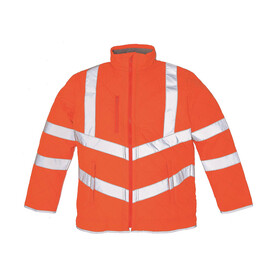 Yoko Fluo Kensington Jacket, Fluo Orange, XS bedrucken, Art.-Nr. 494774052