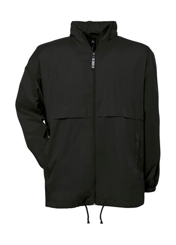 B & C Air Windbreaker, Black, XL bedrucken, Art.-Nr. 495421016 B & C Air Windbreaker, Black, XL bedrucken, Art.-Nr. 495421016