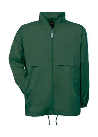 B &amp; C Air Windbreaker, Bottle Green, L bedrucken, Art.-Nr. 495425405