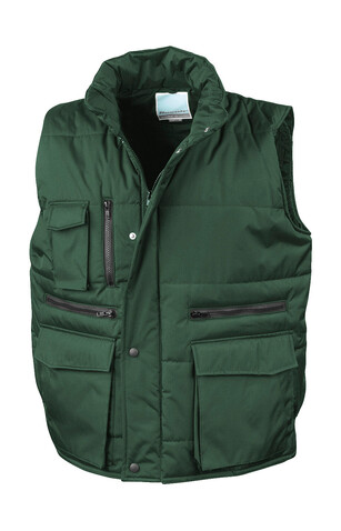 Result Lance Bodywarmer, Bottle Green, XL bedrucken, Art.-Nr. 497335406