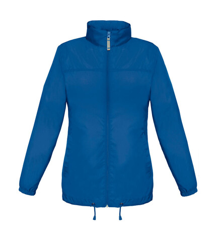 B &amp; C Sirocco/women Windbreaker, Royal, L bedrucken, Art.-Nr. 497423005