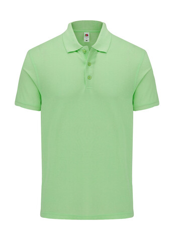 Fruit of the Loom Iconic Polo, Neomint, XL bedrucken, Art.-Nr. 500015136