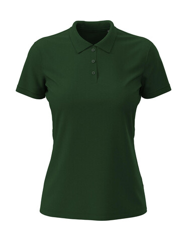 Stedman Lux Polo Women, Bottle Green, S bedrucken, Art.-Nr. 500055403