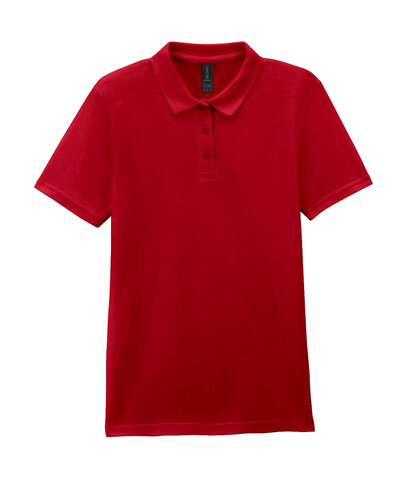 Gildan Softstyle Women`s Pique Polo, Cherry Red, 2XL bedrucken, Art.-Nr. 500094017