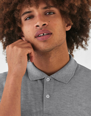 B &amp; C Inspire Polo /men, White, S bedrucken, Art.-Nr. 500420003