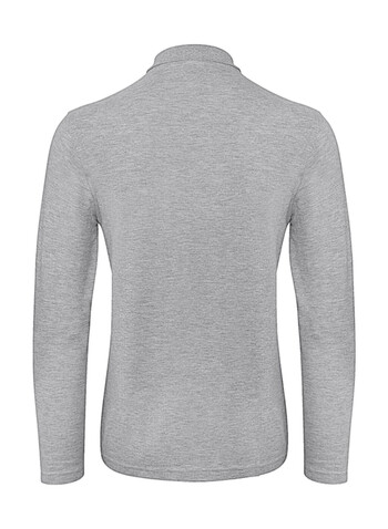 B &amp; C ID.001 LSL Polo, Black, S bedrucken, Art.-Nr. 502421013