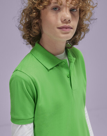 B & C MY POLO 180 /kids, Apple Green, 7/8 (122/128) bedrucken, Art.-Nr. 505425075 B & C MY POLO 180 /kids, Apple Green, 7/8 (122/128) bedrucken, Art.-Nr. 505425075