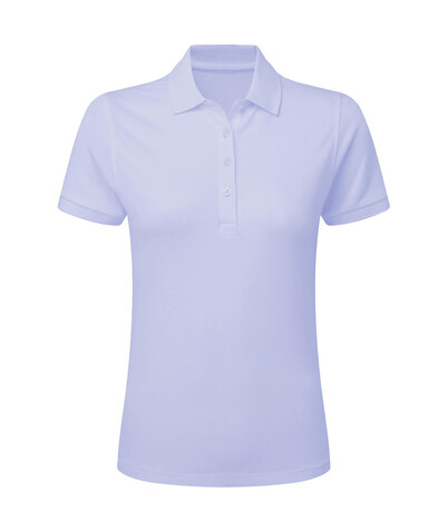SG Signature Tagless Polo Stretch Women, Blue Water, M bedrucken, Art.-Nr. 510523184