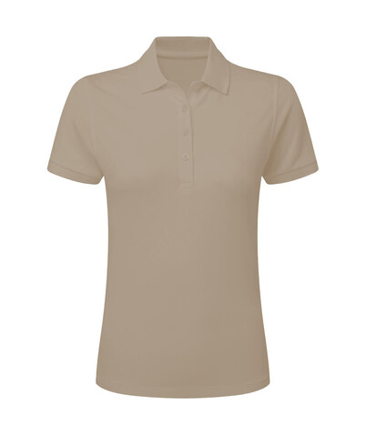 SG Signature Tagless Polo Stretch Women, Pastel Macchiato, M bedrucken, Art.-Nr. 510527454