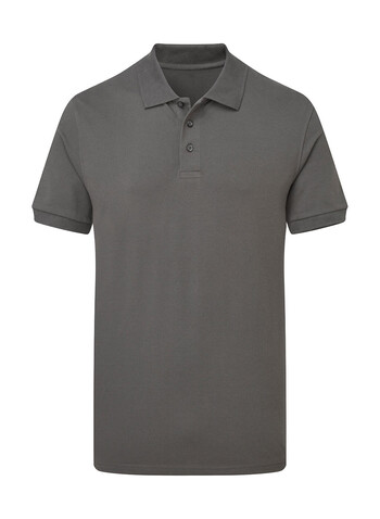 SG Signature Tagless Polo Stretch Men, Charcoal, M bedrucken, Art.-Nr. 511521304