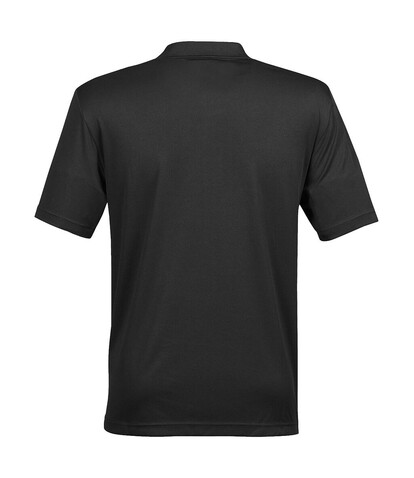 StormTech Endurance HD Polo, Black/Dolphin, L bedrucken, Art.-Nr. 515181813