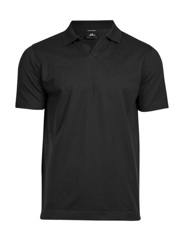 Tee Jays Luxury Stretch V-Neck Polo, Black, L bedrucken, Art.-Nr. 512541015 Tee Jays Luxury Stretch V-Neck Polo, Black, L bedrucken, Art.-Nr. 512541015