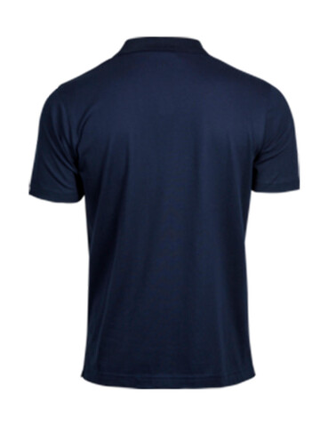 Tee Jays Luxury Stretch V-Neck Polo, Navy, L bedrucken, Art.-Nr. 512542005