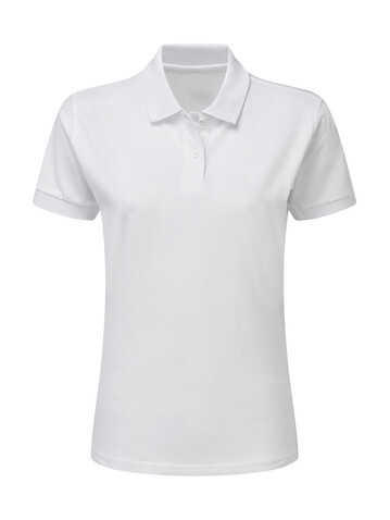 SG Cotton Polo Women, White, S bedrucken, Art.-Nr. 513520003