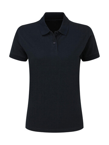 SG Cotton Polo Women, Navy, L bedrucken, Art.-Nr. 513522005