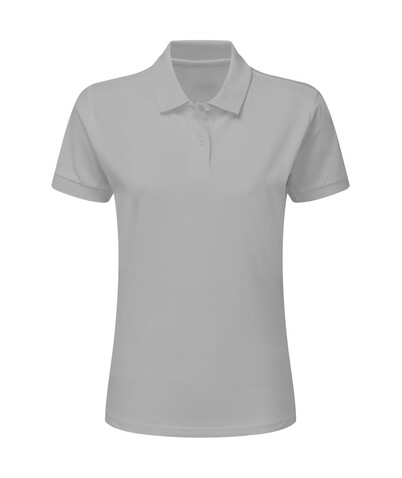 SG Cotton Polo Women, Light Oxford, L bedrucken, Art.-Nr. 513527195