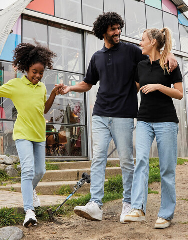 SG Cotton Polo Women, Sky, L bedrucken, Art.-Nr. 513523205