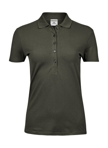 Tee Jays Ladies` Luxury Stretch Polo, Deep Green, L bedrucken, Art.-Nr. 513545105