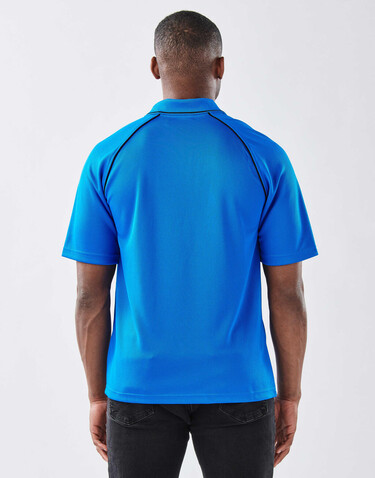 StormTech Endurance HD Polo, Black/Dolphin, S bedrucken, Art.-Nr. 515181811