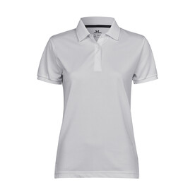 Tee Jays Womens Club Polo, White, S bedrucken, Art.-Nr. 515540003