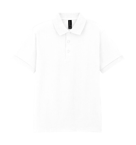 Gildan DryBlend Adult Jersey Polo, White, XL bedrucken, Art.-Nr. 520090006