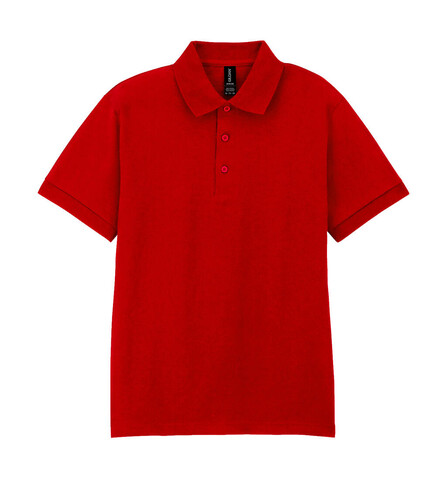 Gildan DryBlend Adult Jersey Polo, Red, M bedrucken, Art.-Nr. 520094004