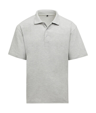 SG Unisex Polo, Heather Grey, XL bedrucken, Art.-Nr. 520521234