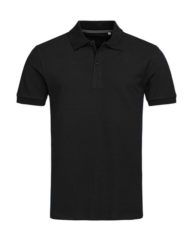 Stedman Henry Polo Men, Black Opal, S bedrucken, Art.-Nr. 521051023