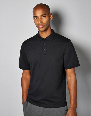 Kustom Kit Regular Fit Superwash® 60º Jersey Polo, Navy, M bedrucken, Art.-Nr. 527112004
