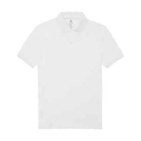 B &amp;amp; C My Polo 180, White, S bedrucken, Art.-Nr. 527420002
