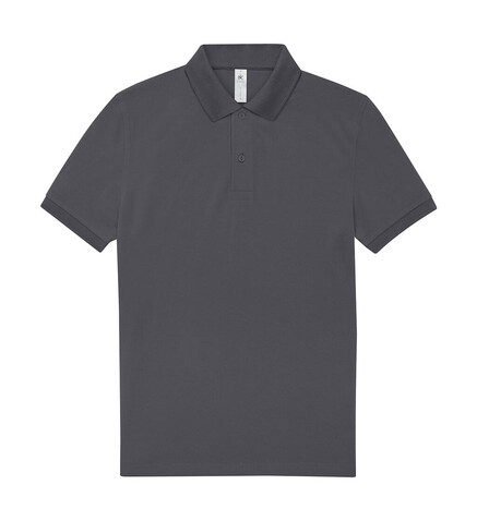 B &amp; C My Polo 180, Dark Grey, 5XL bedrucken, Art.-Nr. 527421289