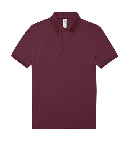 B &amp; C My Polo 180, Burgundy, 3XL bedrucken, Art.-Nr. 527424487