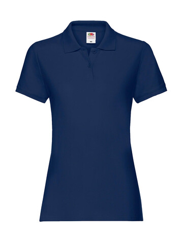 Fruit of the Loom Ladies` Premium Polo, Navy, L (14) bedrucken, Art.-Nr. 528012005 Fruit of the Loom Ladies` Premium Polo, Navy, L (14) bedrucken, Art.-Nr. 528012005