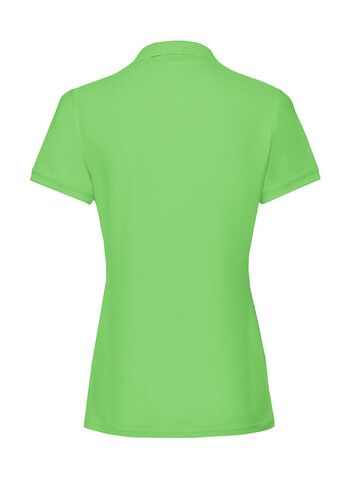 Fruit of the Loom Ladies` Premium Polo, Black, 2XL (18) bedrucken, Art.-Nr. 528011017