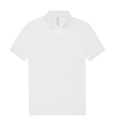 B &amp; C My Polo 210, White, XL bedrucken, Art.-Nr. 529420005