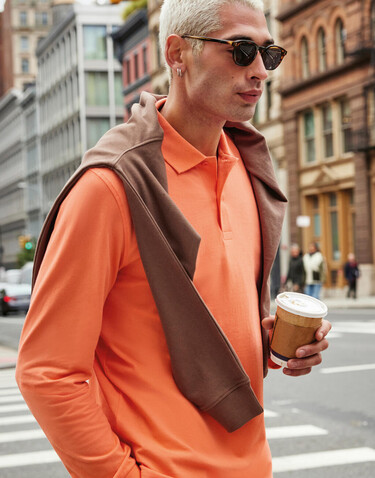 B & C My Polo 210 LSL, Dark Grey, L bedrucken, Art.-Nr. 530421284 B & C My Polo 210 LSL, Dark Grey, L bedrucken, Art.-Nr. 530421284