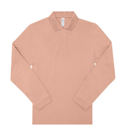 B &amp; C My Polo 210 LSL, Nude, L bedrucken, Art.-Nr. 530427164