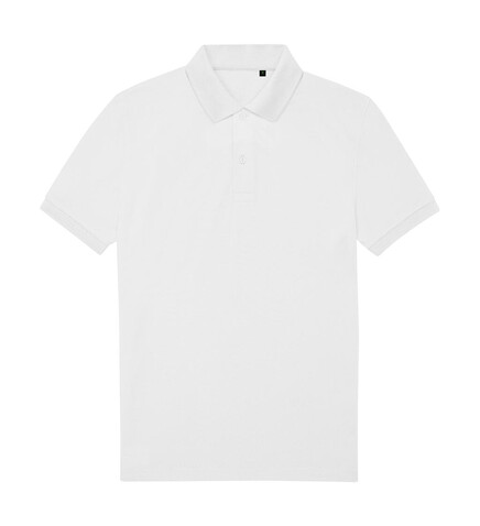 B &amp; C My Eco Polo 65/35, White, 3XL bedrucken, Art.-Nr. 531420007