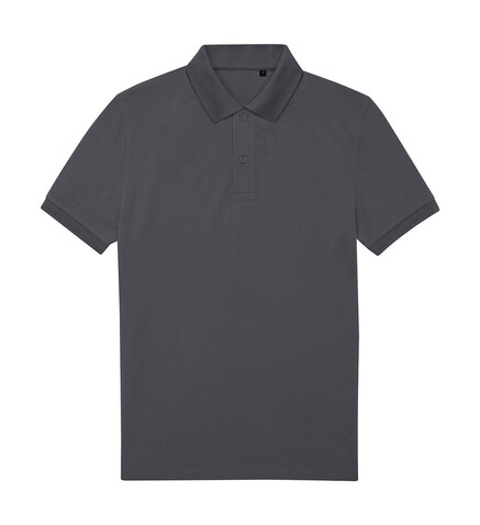B &amp; C My Eco Polo 65/35, Dark Grey, S bedrucken, Art.-Nr. 531421282