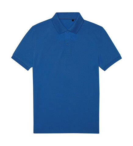 B &amp; C My Eco Polo 65/35, Royal Blue, XL bedrucken, Art.-Nr. 531423005